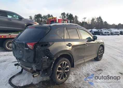 2016 Mazda Cx-5 Grand Touring z USA, uszkodzony, nr VIN JM3KE4DY7G0725372